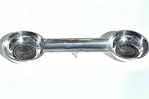 Fabulous Victorian Sterling Silver ‘Coin Set’ Pen & Trinket Stand, London, 290g - Picture 1 of 24