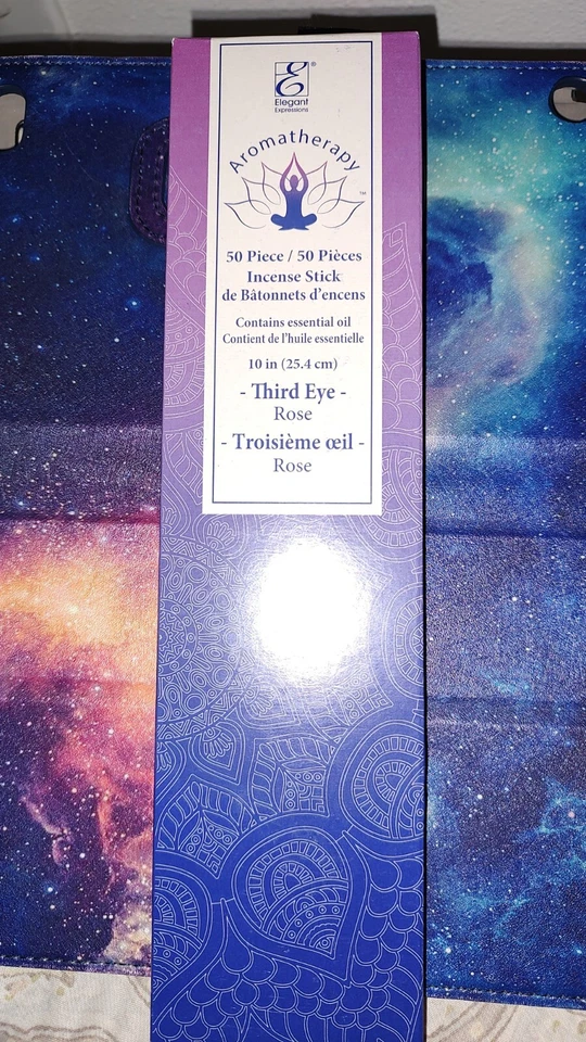 Palitos de incienso de aromaterapia de 50 piezas | Chakra del tercer ojo | Rosa | Hechos a mano Foto 1 de 1