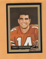 Vinny Testaverde Miami Hurricanes 1992 Heisman Collection Floral Park NY 7S