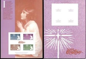 1986 Australia Post Mint Replica Card 1957 Christmas Series - World First issue - Picture 1 of 1