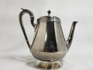 Vintage Gorham MFGCO Silver Soldered Teapot Coffee Pot - Picture 1 of 6