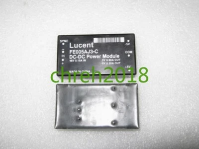 2 PCS LUCENT FE005AJ3-C48V to+/-5V 48V to+/-5V DC-DC isolated power module - Image 1 of 3