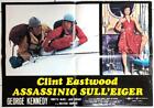Clint Eastwood Jean P. Bernard Vonetta McGee Eiger Sanction movie PB poster 935