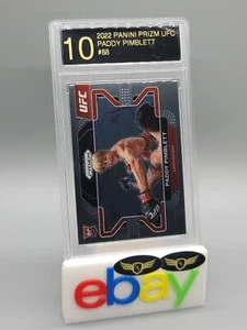 2022 Panini Prizm UFC Lightweight PADDY PIMPLETT #88 rookie RC graded LRG 10 - Imagen 1 de 2
