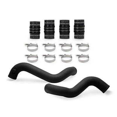 Mishimoto Intercooler Pipe Kit Fits Nissan Titan XD 2016-2019 Wrinkle Black - Image 1 of 4