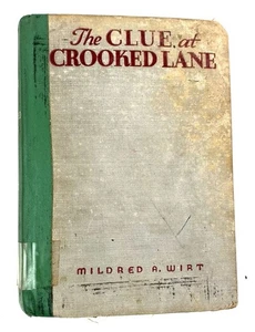 RARE 1936 THE CLUE AT CROOKED LANE: Mildred A. Wirt, Hardcover, First Edition - Picture 1 of 9