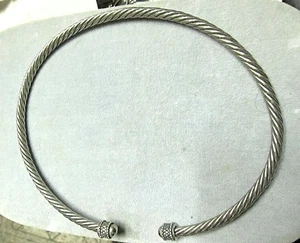 Collar #100 tono plata ovalado - Imagen 1 de 1
