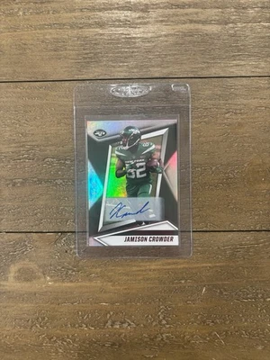 Jamison Crowder 2021 Panini Rookies & Stars Orange Auto /49 #99 New York Jets - Image 1 of 2
