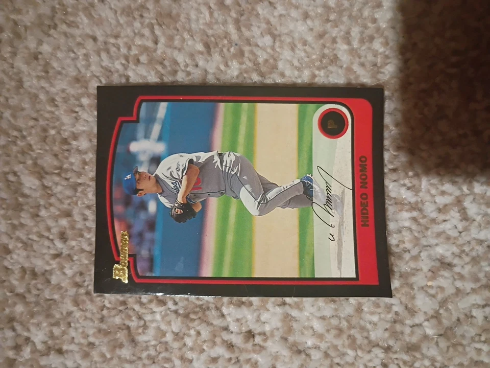 2003 Upper Deck Play Ball Original Art Redemption Cards Hideo Nomo #AR-AR-26 - Imagem 1 de 2