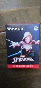 Juego Magic The Gathering Marvel Spider-Man Welcome Deck Red Spider-Gwen 2025 SDCC - Imagen 1 de 1