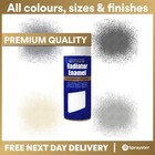 Rust-Oleum Radiator Enamel Aerosol Spray Paint White Chrome Silver Cast Iron