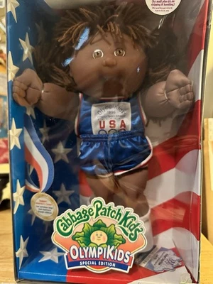 Cabbage Kids 1996 OlympiKids edición especial atletismo violeta capriss con caja Foto 1 de 4