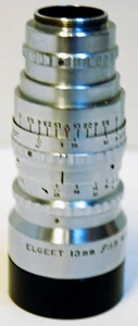Objectif ELGEET / ROCHESTER - USA -16 mm MOUNT " C " - F 13 mm . 1:1.5...N° 2993 - Foto 1 di 5