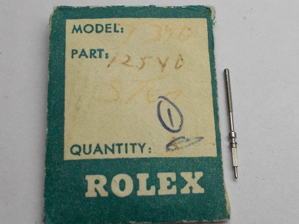 RELÓGIO ROLEX TUDOR GENUÍNO AUTOMÁTICO CAL.390.395 HASTE NOVO PEÇA DE MOVIMENTO - Imagem 1 de 1