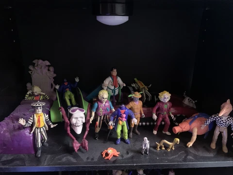 Vintage BEETLEJUICE 1989 Kenner Action Figures Toy Lot Cover