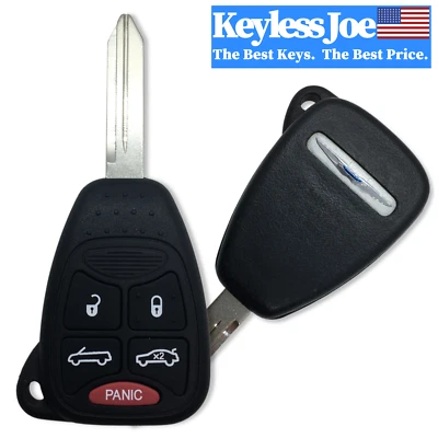 Chrysler 5 button Sebring convertible Key OEM 2007 2008 2009 2010 2011 2012 2013 - Image 1 of 4