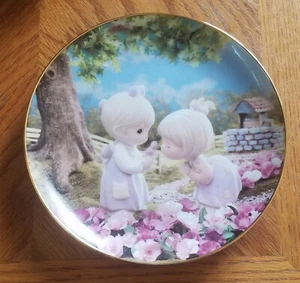 Enesco Precious Moments Collector Plate - Good Friends Are Forever (1994) - Picture 1 of 3