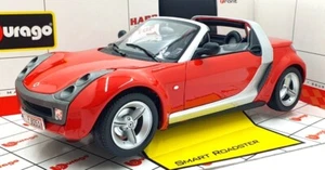 Burago Scala 1/18 34099 - Mercedes Benz Smart Roadster - Rosso - Foto 1 di 5