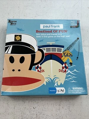 University Games Paul Frank Boatload of Fun Board Game 2011 - Image 1 of 4