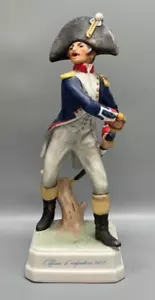 Goebel MILITARIA NAPOLEONIC Statuetta UFFICIALE DI FANTERIA 1812 - Foto 1 di 5