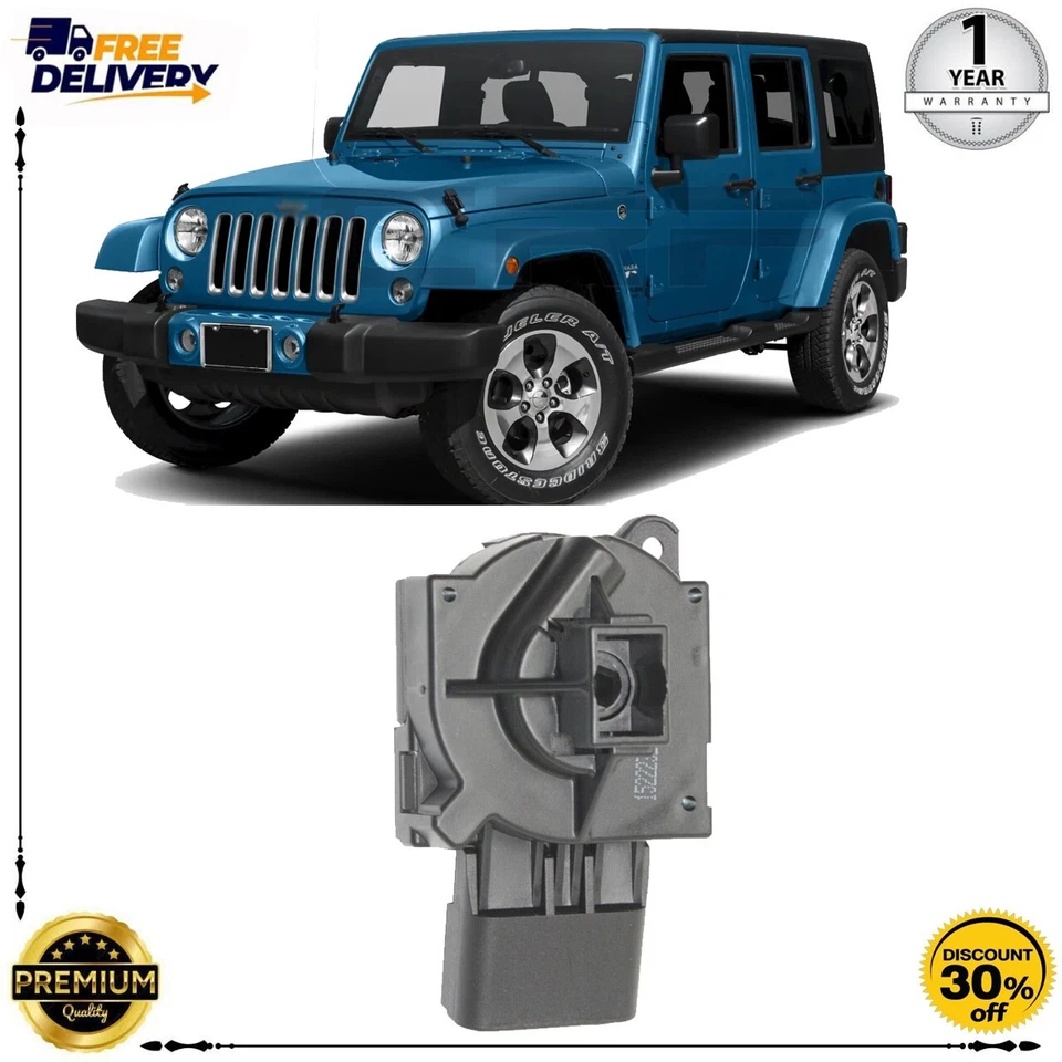 Ignition Switch For 2001-2007 Dodge Caravan & 2007-2017 Jeep Wrangler REPD506205 - Image 1 of 4