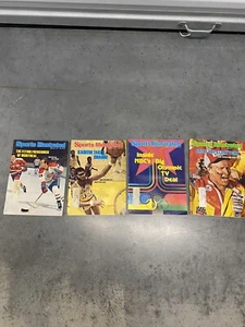 Lot Of 4 February 1977 Sports Illustrated Lafleur Montreal Canadiens, Lakers - Picture 1 of 12