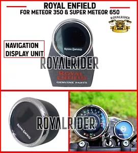 Royal Enfield Meteor 350 & Super Meteor 650 "NAVIGATION DISPLAY UNIT - Picture 1 of 15