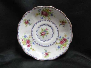 Royal Albert Petit Point, Floral Embroidery: 5 3/8" Saucer Only, Gold Wear - Picture 1 of 5