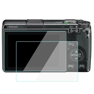 2PCS Tempered Glass Screen Protector Film for Ricoh GR/GRII Camera - Picture 1 of 4