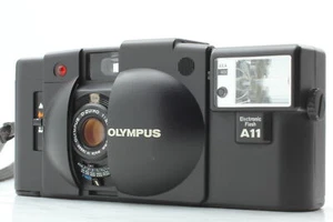 [Neuwertig mit Riemen] Olympus XA2 analoge Sucherkamera 35 mm mit A11 Blitz aus Japan - Bild 1 von 11