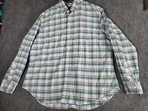 Camisa Polo Ralph Lauren Calce Clásico Abotonada Hombres Talla XXL Cuadros Trabajo Clásico - Imagen 1 de 8
