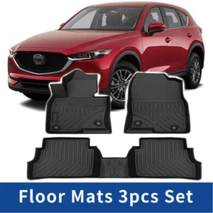 Alfombrillas 3D forros para Mazda CX-5 2017-2024 goma para todo tipo de clima TPE impermeables - Imagen 1 de 11