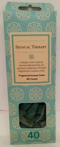 Fragranced Incense Cones Sensual Therapy 40 Count......................2E4 - Picture 1 of 2