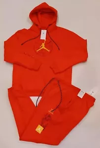 NEW MEN’S RARE AIR JORDAN MOUNTAINSIDE FLEECE SWEATSUIT (HOODIE/JOGGERS) SIZE LG - Picture 1 of 11