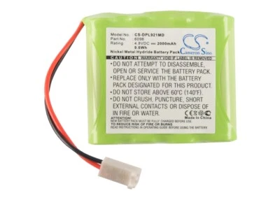 2000mAh Battery for Delfi 9-2100 Portable Tourniquet Sys P/N: 4-2100-17 - Image 1 of 4