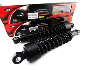TRIUMPH BONNEVILLE 750 T140E 315mm JBS BLACK REAR SHOCK ABSORBERS - Picture 1 of 4