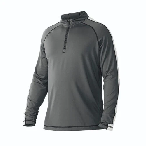 NUEVO CON ETIQUETAS Chaqueta Gris DeMarini Para Hombres XXL 10ª Entrada Manga Larga 1/2 Cremallera 2XL Foto 1 de 1