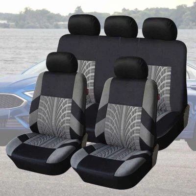 For Scion FR-S tC Car Seat Full Seat Cloth Covers 5-Seat Front & Rear Protector - Image 1 of 4