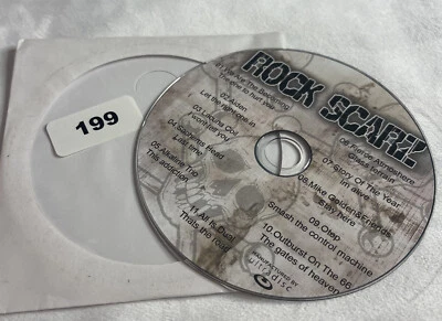 ROCK SCARZ PROMO CD OTEP Smash the Control Machine AIDEN metal Sampler - Image 1 of 2