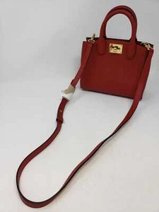 Salvatore Ferragamo Studio Mini Tote Lipstick Red Women's Handbag 699608 S9 - Picture 1 of 8