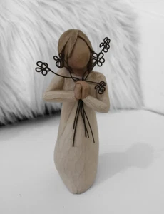 Schöne Willow Tree Friendship Figur 2004 von Susan Lordi Mädchen mit Blumen - Bild 1 von 7