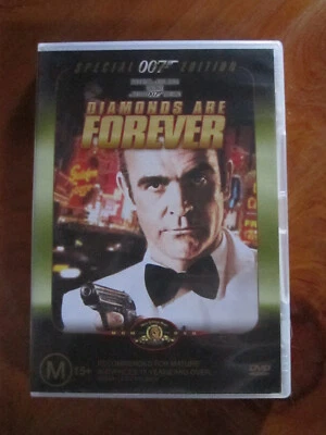 DVD  DIAMONDS ARE FOREVER SPECIAL 007 EDITION WITH BOOK  GREAT  ** MUST SEE ** - Image 1 of 2