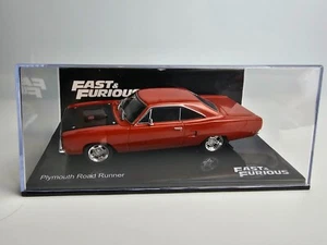 Fast and Furious Plymouth Road Runner Altaya Fanhome pressofuso 1/43 - Foto 1 di 6