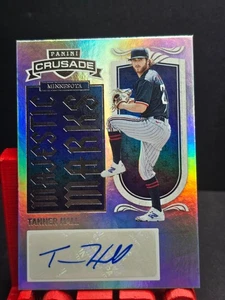 2025 Panini Crusade Tanner Hall Majestic Marks Minnesota Twins Card# 11 - Picture 1 of 2