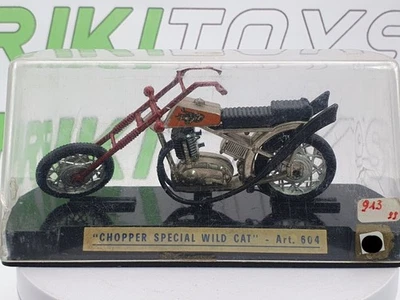 Moto Chopper Wildcat Mercury 1/24 Argento 1972 - Immagine 1 di 4