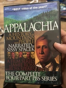 PBS APPALACHIA: A HISTORY OF MOUNTAINS PEOPLE 4-Pt Series DVD (Sissy Spacek) - Foto 1 di 4