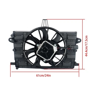 Conjunto de ventiladores de refrigeración de laboratorio 2014-2017 2018 2019 para Chevy Chevrolet Corvette Foto 1 de 4