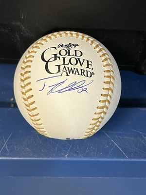 Josh Reddick Autografiado GUANTE DE ORO PREMIO Pelota Boston Red Sox JSA CERTIFICADO DE AUTENTICIDAD HOUSTON Foto 1 de 4