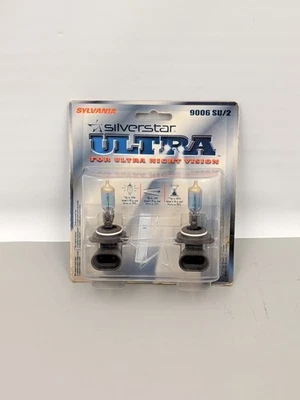 NEW - Sylvania 9006 Silverstar ULTRA NIGHT VISION Halogen Headlight Bulbs 2Pack - Image 1 of 2
