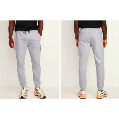 Old navy men's teen dynamic fleece active joggers sweatpants light gray Small - Image 1 of 3